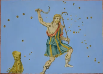 Konstellation des Bootes, aus 
